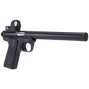 Maxim Defense RUGER MKIV-SD Integrally Suppressed, Single Action, Semi-auto, Metal Frame Pistol, Full Size, 22LR, 5.9 in Barrel, Alloy, Blued Finish, Leupold Delta Point Pro Red Dot, 10 Rounds, 1 Mag MXM-48352