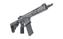 Noveske Gen 4, Semi-auto, SBR, 300 Blackout, 10.5 in, Sniper Gray, Magpul MOE-K2, 30 Rounds, 1:7, MLOK, 7075 Aluminum, Collapsible Stock, Dead Air Flash Hider 02000731-SG