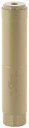 Otter Creek Labs Titanium Rimfire Suppressor, 22 LR, Titanium, 1/2x28 Direct Thread, Cerakote Finish, Flat Dark Earth TI22FDE