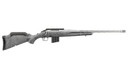 Ruger American Generation II, Bolt Action Rifle, 6MM ARC, 20 in Spiral Fluted Barrel, 1:7.7 in Twist, Threaded 5/8 in-24, Muzzle Brake, Cerakote Finish, Gunmetal , Gray Splatter Synthetic Stock, Manual Safety, Picatinny Rail, 10 Rounds, 1 Mag 46910