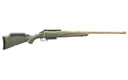 Ruger American Generation II, Predator, Bolt Action Rifle, 6.5 Creedmoor, 22 in Spiral Fluted Barrel, 1:8 Twist, Threaded 5/8x24, Muzzle Brake, Cerakote Finish, Burnt Bronze, Green Splatter Synthetic