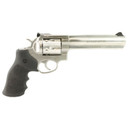Ruger GP100 Standard, Double Action, Revolver, 357 Magnum, 6 in Barrel, Stainless Steel, Satin Finish, Silver, Hogue Monogrip, Ramp Front and Adjustable Rear Sights, 6 Rounds, KGP-161 01707