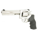 Ruger GP100 Standard, Double Action, Revolver, 357 Magnum, 6 in Barrel, Stainless Steel, Satin Finish, Silver, Hogue Monogrip, Ramp Front and Adjustable Rear Sights, 6 Rounds, KGP-161 01707