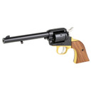 Ruger Wrangler, TALO Edition, Single Action, Revolver, 22 LR, 6.5 in Barrel, Alloy, Cerakote Finish, Midnight Blue Frame, Brass Color Trigger Guard, Altamont Grips, Internal Notch Rear Blade Front Sight, 6 Rounds 02050