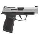 Sig Sauer P365XL, Striker Fired, Semi-auto, Polymer Frame Pistol, Sub-Compact, 9mm, 3.7 in Barrel, Silver Slide, Black Frame, XRAY3 Day/Night Sights, Optics Ready, 12 Rounds, 2 Mags 365XL-9-TXR3P