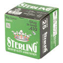 Sterling Big Game Series, 410 Gauge 2.5 in, #8, 10 Grain, 3/8 oz, Rifled Slug, 25 Round Box 8698779961572