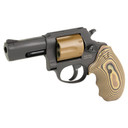 Taurus Model 856 TORO, Single/Double Action, Steel Frame Revolver, 38 Special +P, 3 in Barrel, Matte Finish, Black and Tan, VZ G10 Brown and Black Grips, Optic Ready (Not Included), 6 Rounds 2-856P31EVZ19