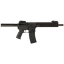 Tippmann M4-22 Elite, Semi-auto Pistol, AR, 22 LR, 11 in Barrel, Aluminum MLOK Handguard, Matte Finish, Black, Pistol Tube, Front/Rear Flip Sights, 1 Mag, 25 Rounds A101031