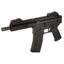 Tippmann M4-22 Micro Compact, Semi-auto Pistol, AR, 22 LR, 7 in Barrel, A2 Birdcage Flash Hider, Matte Finish, Black, Free Float Aluminum M-LOK Handguard, Picatinny Rear Adapter, Front/Rear Flip Sights, 25 Rounds, 1 Mag A101191