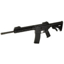 Tippmann M4-22 Pro Compliant, Semi-auto Rifle, AR, 22 LR, 16 in Barrel, Composite MLOK Handguard, Faux Slip Fit Flash Hider, Matte Finish, Black, M4 Collapsible Stock, Front/Rear Flip Sights, 1 Mag, 10 Rounds A101037