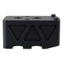 Trijicon Accessory Ring Plate, High Mount, Q-Loc, Fits Trijicon RMR, Anodized Finish, Black AC32119
