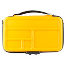 Vault Case Case Secure, Velcro Flex Panels, Elastic Holders, Combination Style Locking Mechanism, 11 inx6.5 in, Smooth Matte Finish, Orange, Includes Detachable Shoulder Strap VLTSECORANGE