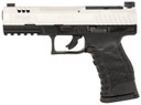 Walther 5220306 WMP Full Size Frame 22 WMR 15+1 4.50 Stainless Steel Barrel, Silver Serrated Aluminum Slide, Black Poly Frame w/Pic Rail, Pistol