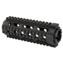 Yankee Hill Machine Co Carbine Handguard, 2 Piece, Fits Colt AR-15s with Carbine Length Gas Systems and Fixed Front Sight Gas Block, Anodized Finish, Black YHM-9670-C