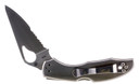 Spyderco BY04PS2 Byrd Meadowlark 2 2.94 in Folding Clip Point Part Serrated 8Cr13MoV SS Blade Stainless Steel Handle Includes Pocket Clip, Knife