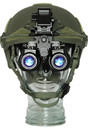 ATN NVGOPS3142G PS31-2 Night Vision Goggles Matte Black 1x18mm, Generation 2+ Green Phosphor, 58-60 Ip/mm Resolution