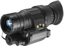 ATN NVMPPVS143HFW PVS14-3HFW Matte Black Night Vision Hand Held/Mountable Scope 1x27mm, Gen 3 Auto-Gated White Phosphor