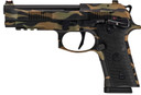 Beretta SPEC0729A15 92XI Combat Full Size Frame 9mm Luger 15+1 4.70 Black Inox Steel Barrel, Vietnam Tiger Stripe Camo Cerakote Serrated Steel Slide & Steel Frame w/Beavertail & Pic Rail, Black Textured Grip, Ambi, Pistol
