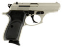 Bersa T22NKL Thunder Micro-Compact Frame 22 LR 10+1 3.50 in Nickel Steel Barrel, Nickel Cerakote Serrated Slide & Aluminum Frame w/Beavertail Black Textured Polymer Grip, Pistol