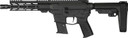 CMMG 57A340FAB Banshee MK57 5.7x28mm 20 8 Black Nitride Medium Taper Threaded Barrel, EML 7 M-LOK Handguards, Black Armor Cerakote Aluminum Pic Rail Receiver, CMMG Zeroed Grips, Tactical Pistol