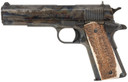Cnc CNCVINTAGE1911 Colt 1911 Vintage Limited Edition 45 ACP 7+1 5 Stainless National Match Barrel, Color Case Hardened Steel Slide & Frame, Stag Grip, Pistol