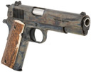 Cnc CNCVINTAGE1911 Colt 1911 Vintage Limited Edition 45 ACP 7+1 5 Stainless National Match Barrel, Color Case Hardened Steel Slide & Frame, Stag Grip, Pistol