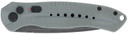 CobraTec Knives GRYDIABLOAUTO Diablo 3.50 Fold Black Stonewashed D2 Steel Blade, 4.75 Gray Textured G10 Scales Handle, Knife