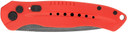 CobraTec Knives REDDIABLOAUTO Diablo 3.50 Fold Black Stonewashed D2 Steel Blade, 4.75 Red Textured G10 Scales Handle, Knife