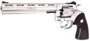 Colt Mfg PYTHONSP8WTS Python 357 Mag/38 Special 6 Shot 8 Polished Stainless Steel Vent Rib Barrel, Cylinder & Frame, Walnut w/Medallion Grip, Exposed Hammer, Revolver