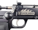 Crickett KSA2190 Precision 6061 Overlander Pack Rifle 22 LR Single Shot 16.12 Carbon Fiber Threaded Barrel, Black Anodized Pic Rail Aluminum Receiver, Aluminum/Carbon Fiber Adj Skeletonized Stock, Right Hand, Rimfire Rifle