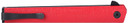 CRKT 7097RK CEO Flipper EDC 3.35 Fold Plain Black EDP AUS-8A SS Blade, Red GRN Handle, Knife