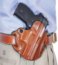 DeSantis Gunhide 002TA8YZ0 Speed Scabbard Tan Fits Smith & Wesson M&P 5.7 Belt Loop Mount Right Hand, Holster