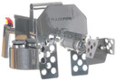 Exothermic Technologies PFLRTSILV Pulsefire LRT Mirror Silver Aluminum/Brass/Viton 25 ft Flame Range 25.70 Long Fuel Gasoline/Gasoline, Diesel Mix Includes Battery/Battery Charger