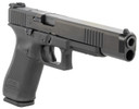 Glock PA163S101MOS G17L Gen5 MOS Full Size Frame 9mm Luger 10+1 6.02 Black Long Barrel, Black MOS Cut/Serrated Steel Slide, Black Poly Frame w/Pic Rail, Black Textured Grip, Pistol