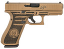 Glock PA455S204MOSPRESBB G45 Gen5 MOS Compact Frame 9mm Luger 17+1 4.02 Black GMB Barrel, MOS Cut/Serrated Steel Slide, Poly Frame w/Pic Rail, Ambi, Pistol