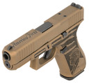 Glock PA455S204MOSPRESBB G45 Gen5 MOS Compact Frame 9mm Luger 17+1 4.02 Black GMB Barrel, MOS Cut/Serrated Steel Slide, Poly Frame w/Pic Rail, Ambi, Pistol