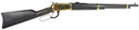 Heritage Mfg H9235718G 92 357 Mag 8+1 18 Black Steel Barrel, Gold PVD Stainless Steel Receiver, Black Fixed Wood Stock, Rifle