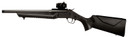 Rossi LWC300B-BKRD LWC w/Optic 300 Blackout 1rd 16.50 Black Oxide Threaded Barrel, Black Pic Rail Steel Receiver, Black Fixed Synthetic Stock, Crimson Trace CTS103 Red Dot, Rifle