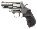 Weihrauch Guns 770127 Windicator 357 Mag 6rd Shot 2 in Nickel Steel Barrel & Cylinder w/Aluminum Frame Black Rubber Grip , Revolver