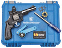 Smith & Wesson 14045 PC Model 327 w/Optic N-Frame 9mm Luger 8 Shot 5 Black/SS Ported Barrel, Black Scandium Alloy Frame, JM Signature Black Laminate Grip, Vortex CompDot, C.O.R.E Optic System, Revolver