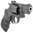 Weihrauch Guns 770125 Windicator 38 Special 6rd 2 in Blued Steel Barrel & Cylinder, Compact Blued Steel Frame w/Exposed Hammer, Ramp Front/Fixed Rear Sights, Finger Grooved Black Rubber Grip , Revolver