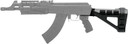 SB Tactical SBM4701SB SBM47 Black Synthetic 11 OAL & Nylon Strap for AK-47, AK-74, Brace