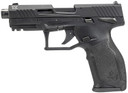 Taurus 1-2TX22141 TX22 Gen 2 Full Size Frame 22 LR 16+1/22+1 4.60 Matte Black Threaded Barrel, Black Hard Coat Anodized Serrated Slide, Adj Rear Sight, Black Poly Frame w/Pic Rail, Rimfire Pistol
