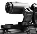 Unity Tactical LLC FSTM4B FAST FTC 4X Magnifier Black Anodized