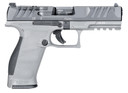Walther 2858371NP3 PDP Full Size Frame 9mm Luger 18+1 4.50 Stainless Polygonal Rifled Barrel, Optic Ready/Serrated Steel Slide, Gray Poly Frame w/Pic Rail Ambi, Pistol