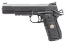 Wilson Combat 2EDCXLPR9 EDC X9 2.0 Compact Frame 9mm Luger 15+1 5 Steel Barrel, Black Armor-Tuff Serrated Stainless Steel Slide, Aluminum Frame w/Pic Rail, Black G10 Starburst Grip, Pistol