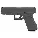 Glock17 Gen4 MOS Pistol UG1750203MOS, Striker Fired, 9MM, 4.49 in Matte Finish, Fixed Sights, 17Rd