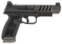 FN 66100940 509 LS Edge 9mm Luger 10+1 5" Black Steel BBL, Graphite PVD Lightening Cut/Long Slide/Optic Cut/Serr Steel Slide, Matte Black Polymer Frame w/Pic Rail, Black Interchangeable Backstrap Grip,Pistol