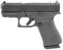 Glock PX4350201FRMOS G43X MOS Slim Sub-Compact 9mm Luger 10+1 3.41" Black GMB BBL, Black nDLC MOS Cut/Serr Steel Slide, Black Polymer Frame w/Pic Rail Black Textured Polymer Grip, Ambidextrous,Pistol