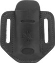 1791 Gunleather STESSLSBLKA EDC Standard Easy Slide Solo OWB Black Leather Belt Slide Ambidextrous